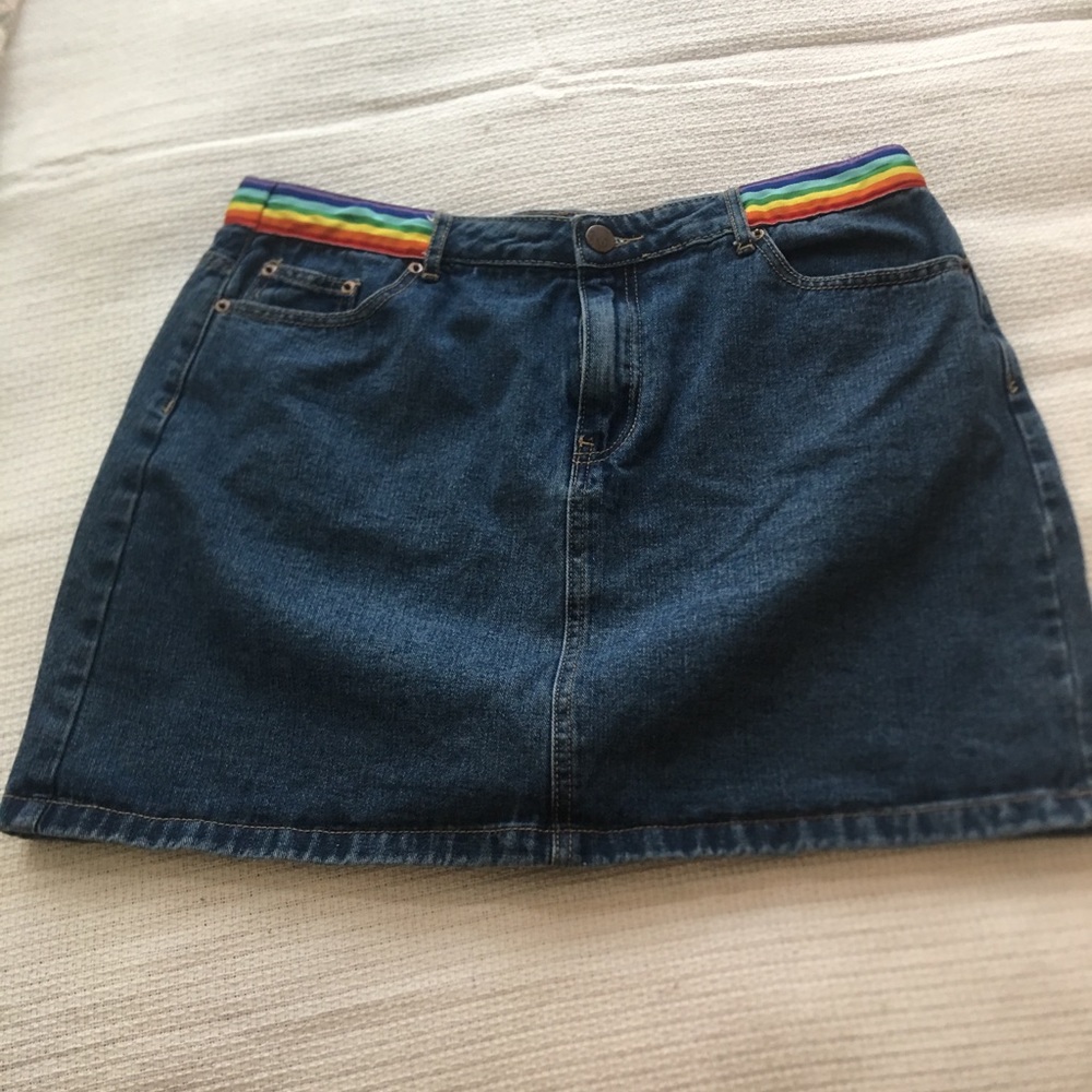 Forever 21 Pride skirt